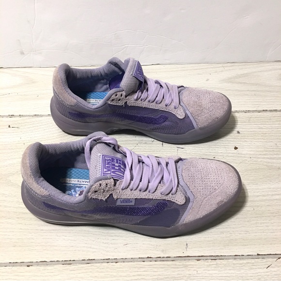 Vans Translucent EVDNT UltimateWaffle Womens Size 8 Purple Skateboarding Shoe - Picture 1 of 8